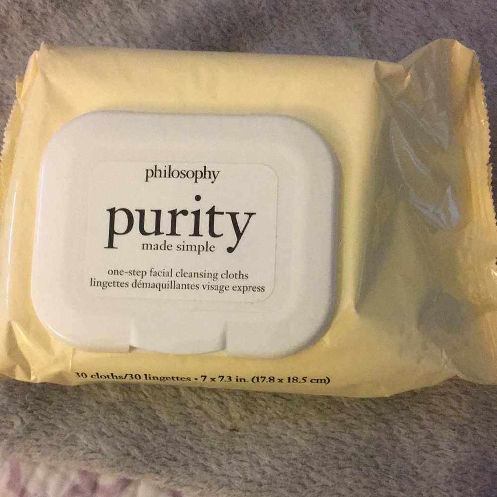 Philosophy purity made simple face wipes